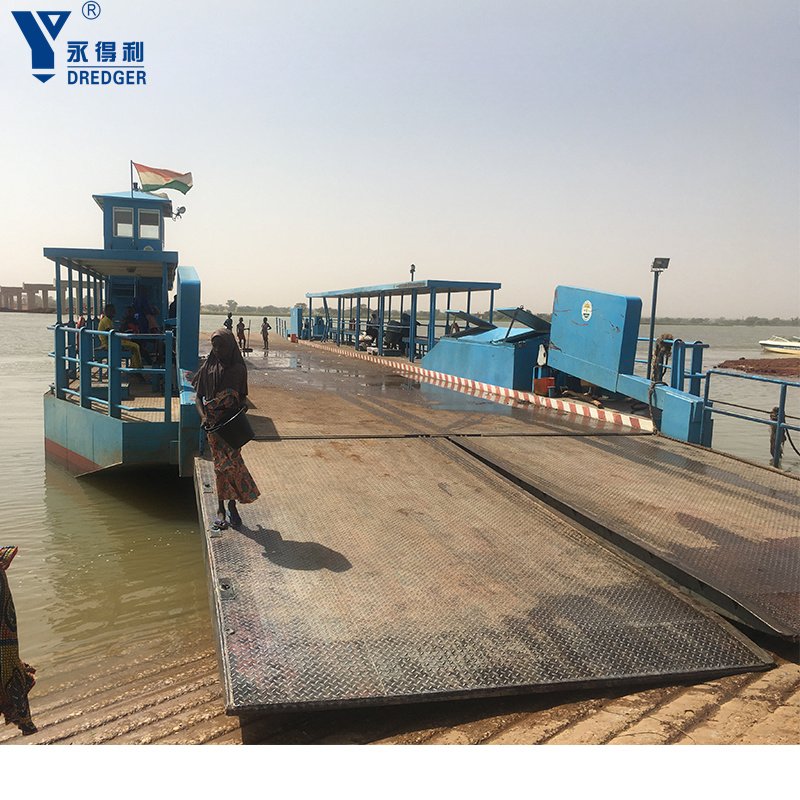 Loading Capacity 100T Landing Craft Cargo Barge Deck Cargo Ship for Transporting Goods