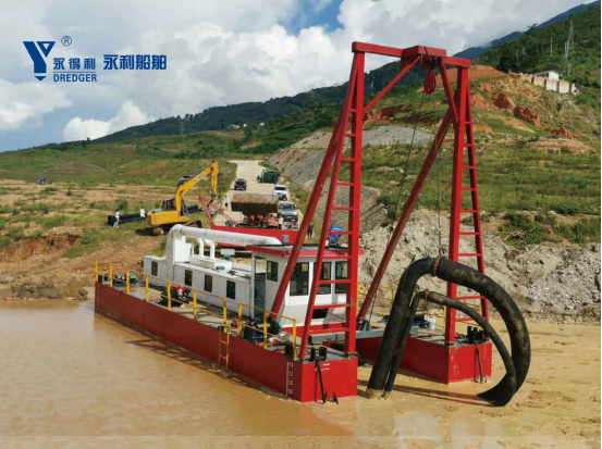 300cbm/hour suction depth 20m jet suction sand dredger for sale