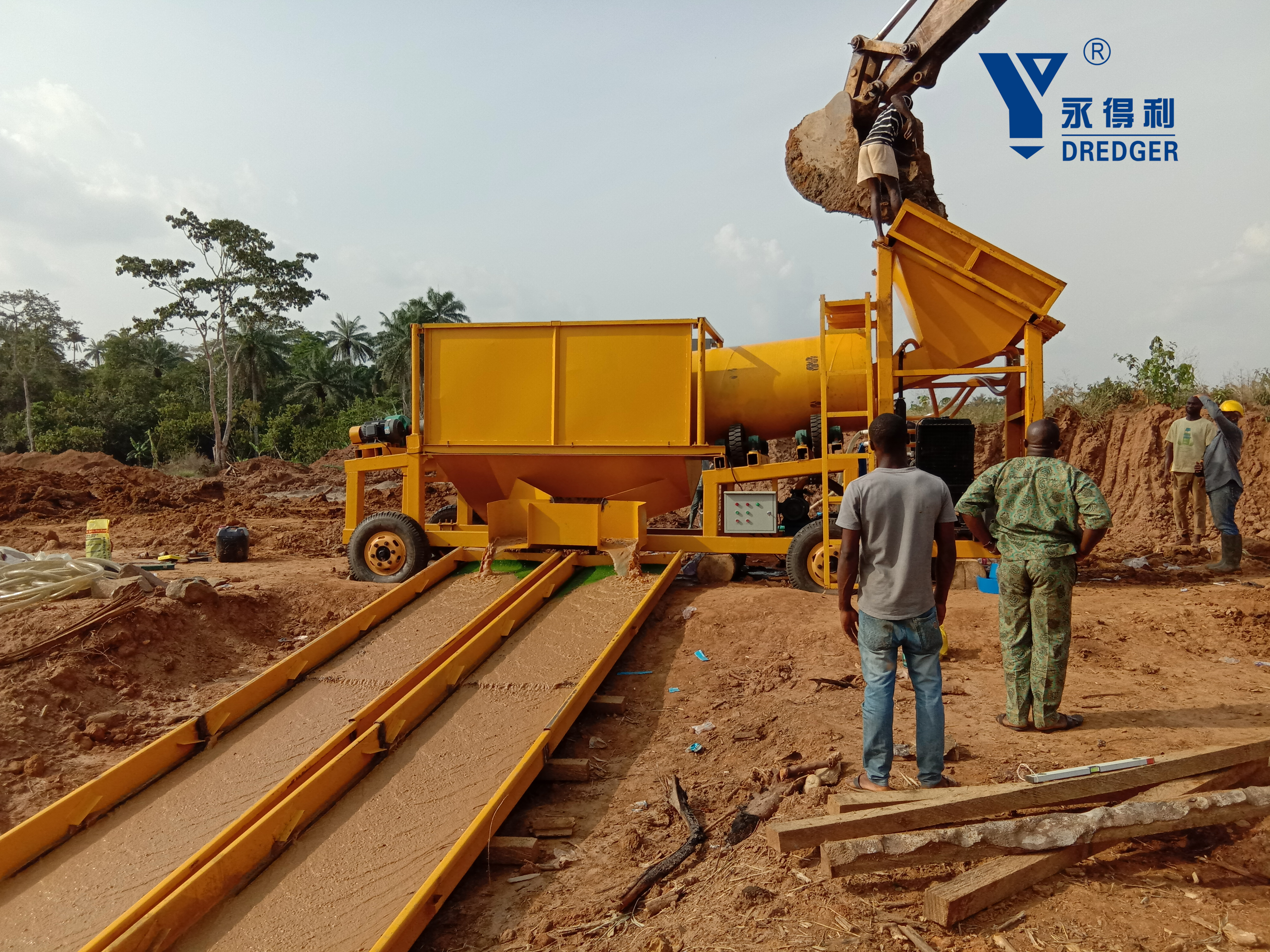 Gold Washing Plant for Alluvial Gold Mining