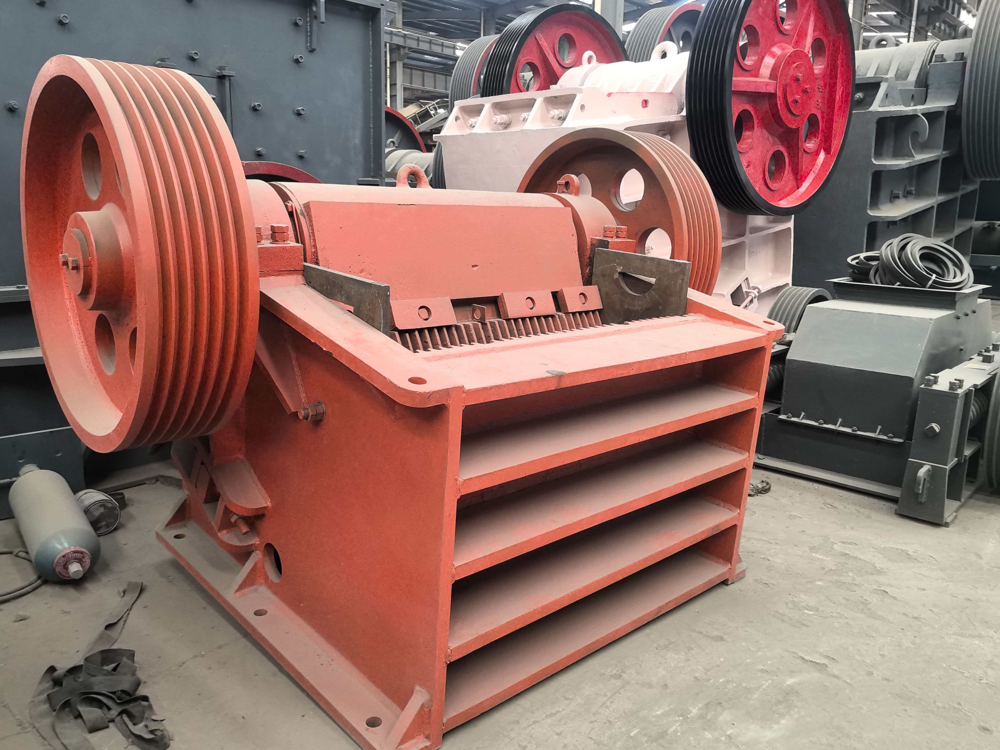 Mobile jaw crusher