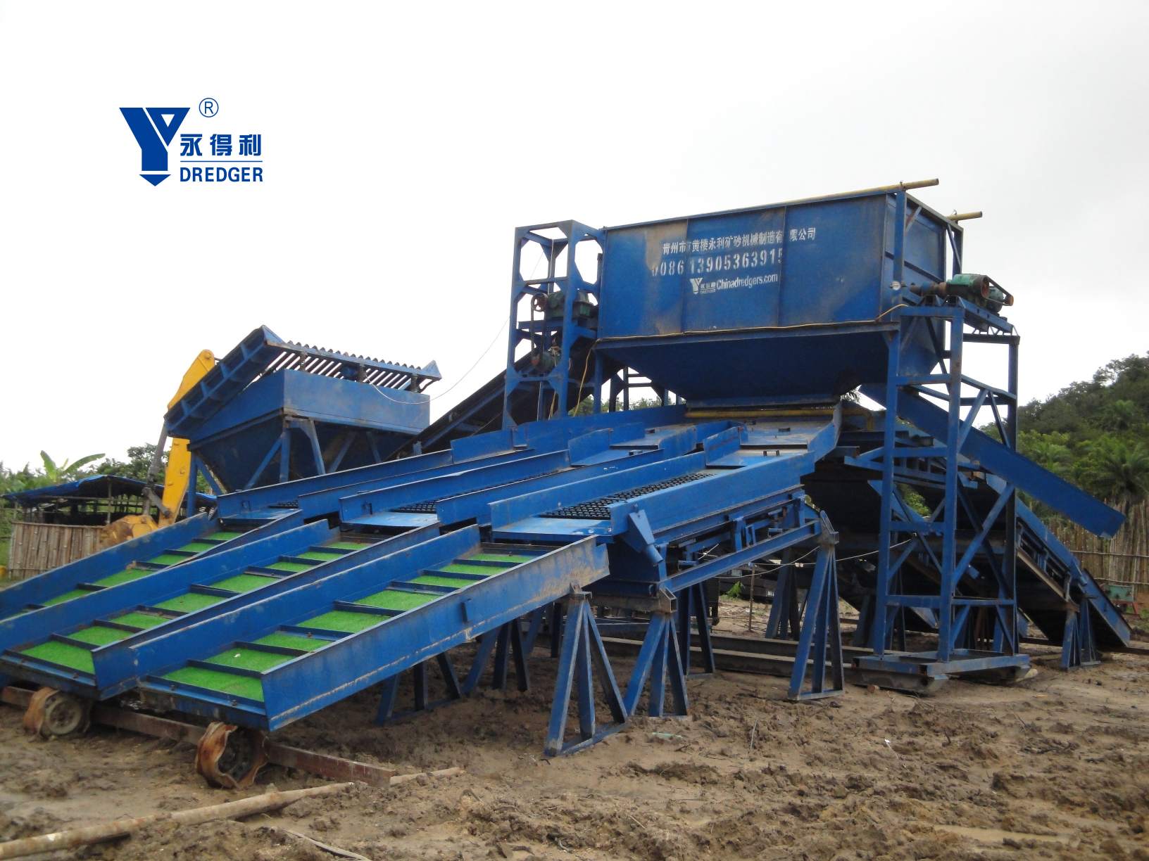 gold trommel machine