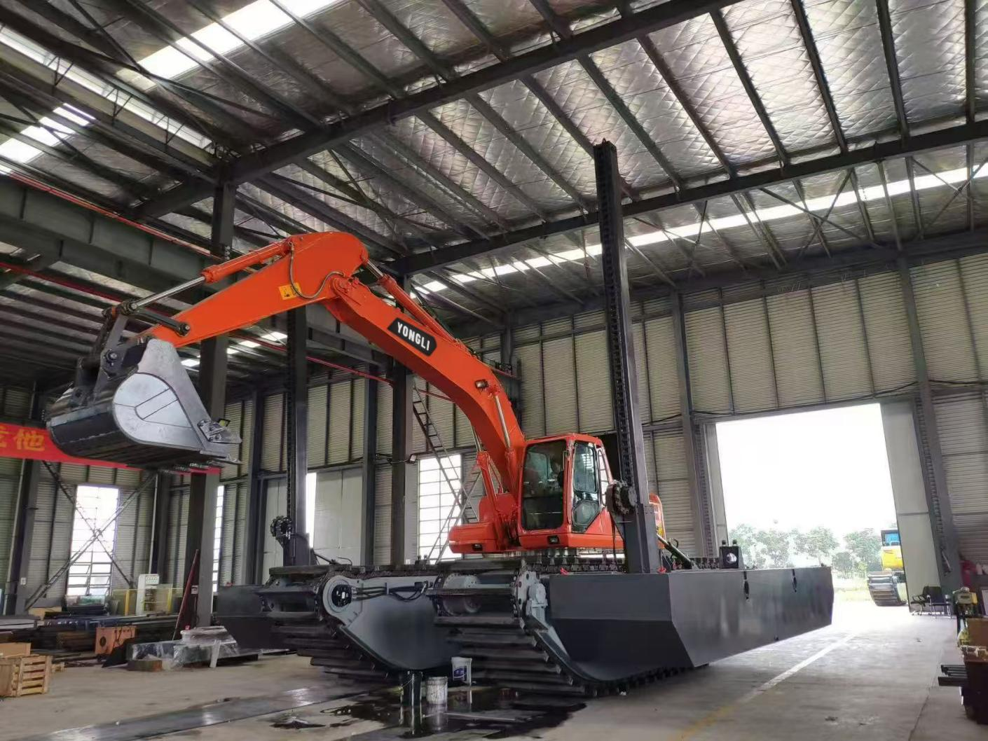 Amphibious Excavator