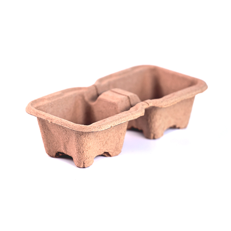 Double Cup Pulp Tray