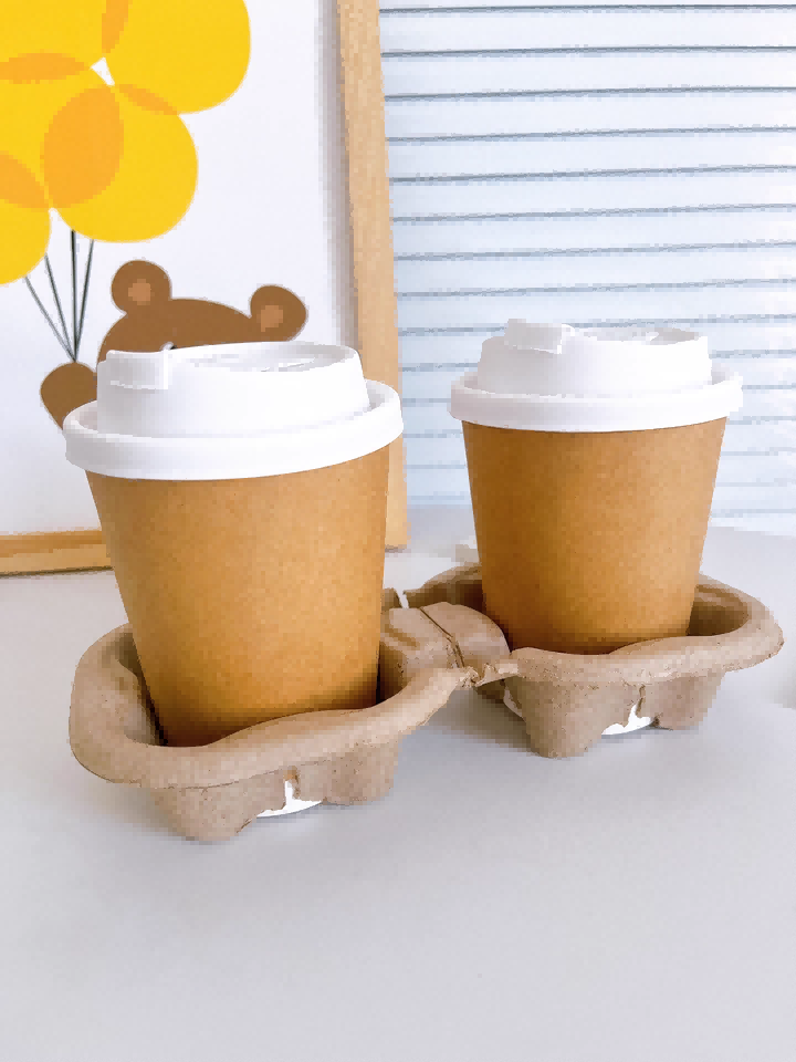 Double Cup Pulp Tray