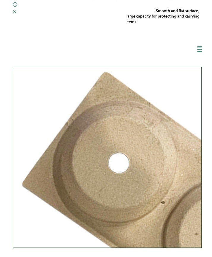 Floral Tray Molded Pulp Insert for Floral Product Packaging