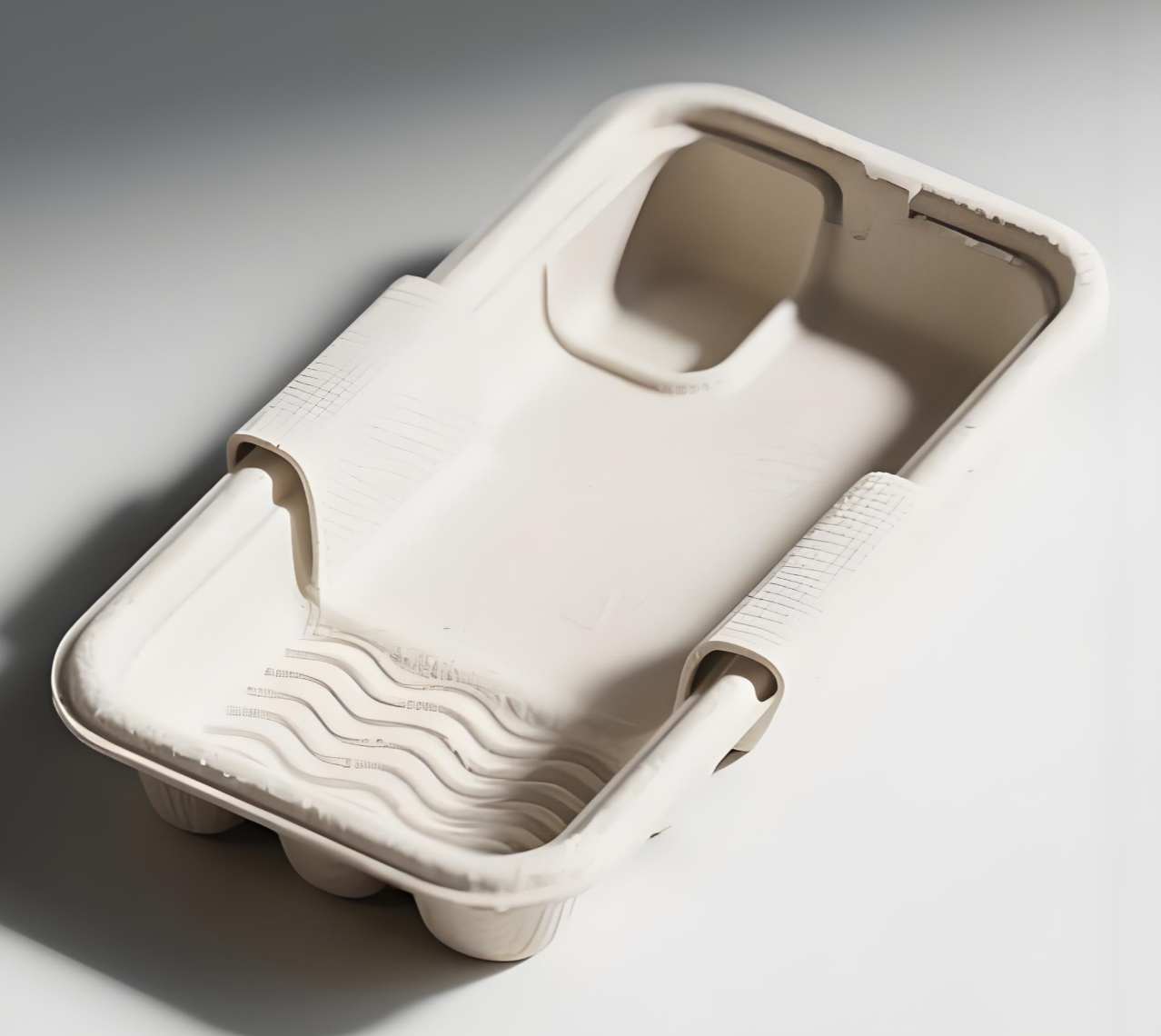 smooth surface pulp tray