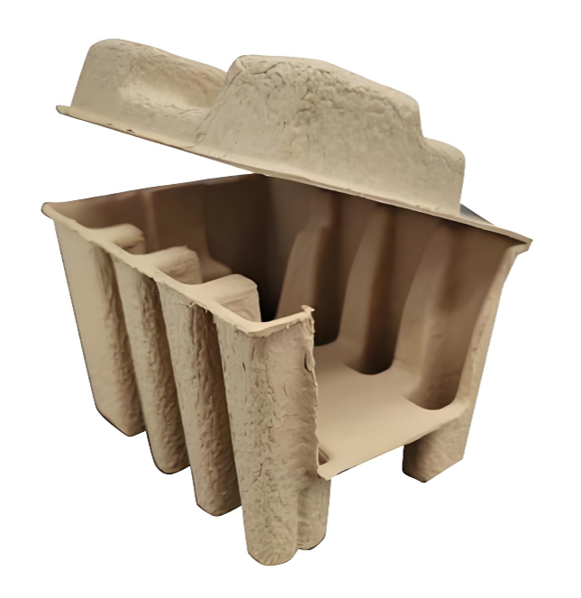 EPSフォームのその先へ：自動車部品向け完全生分解性・耐衝撃性紙製トレイの探求