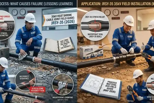 35kV Heat Shrink Cable Joint Installation: Complete Field Guide for JRSY-35 (2026)