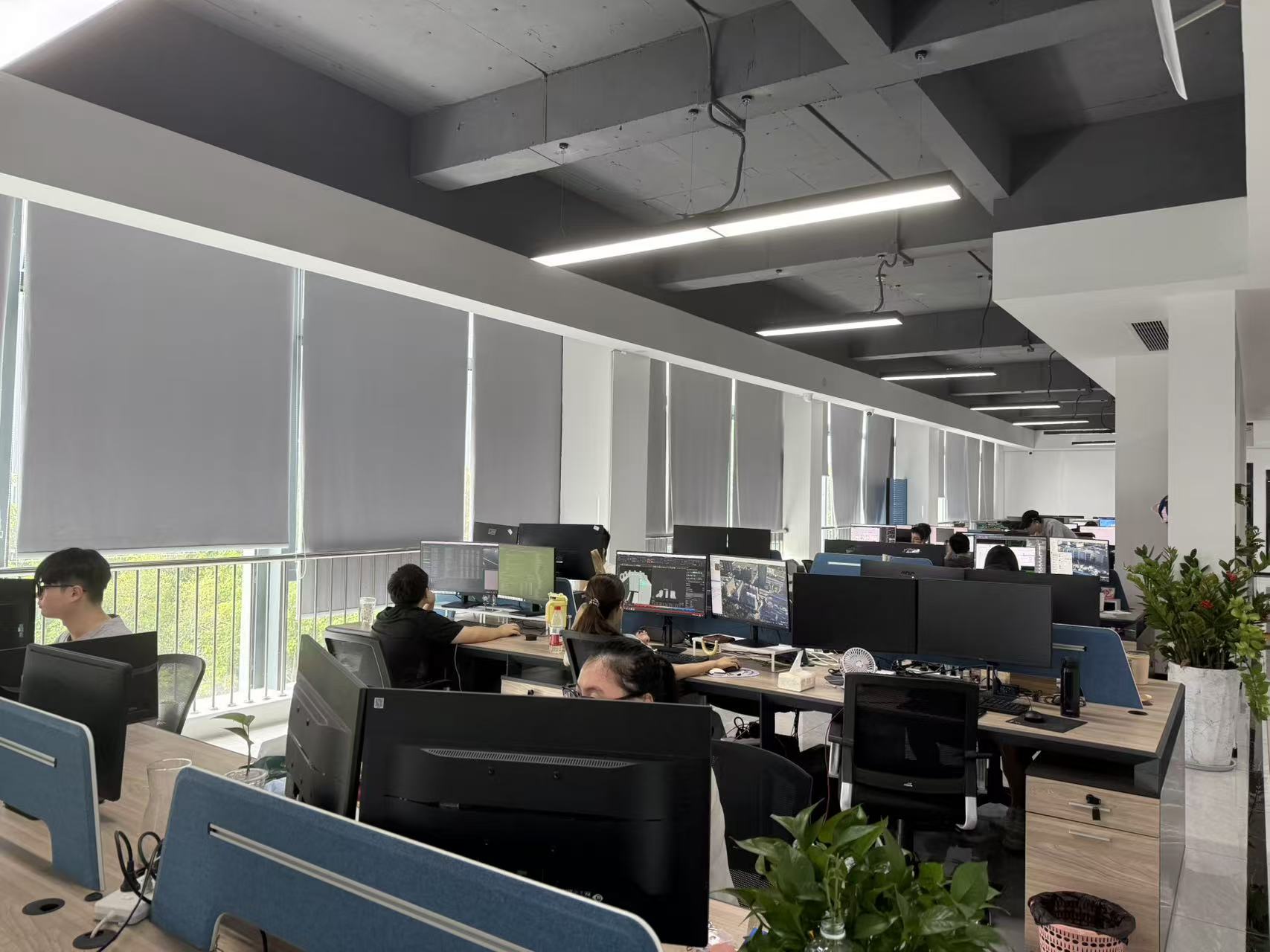 Employees' office environment