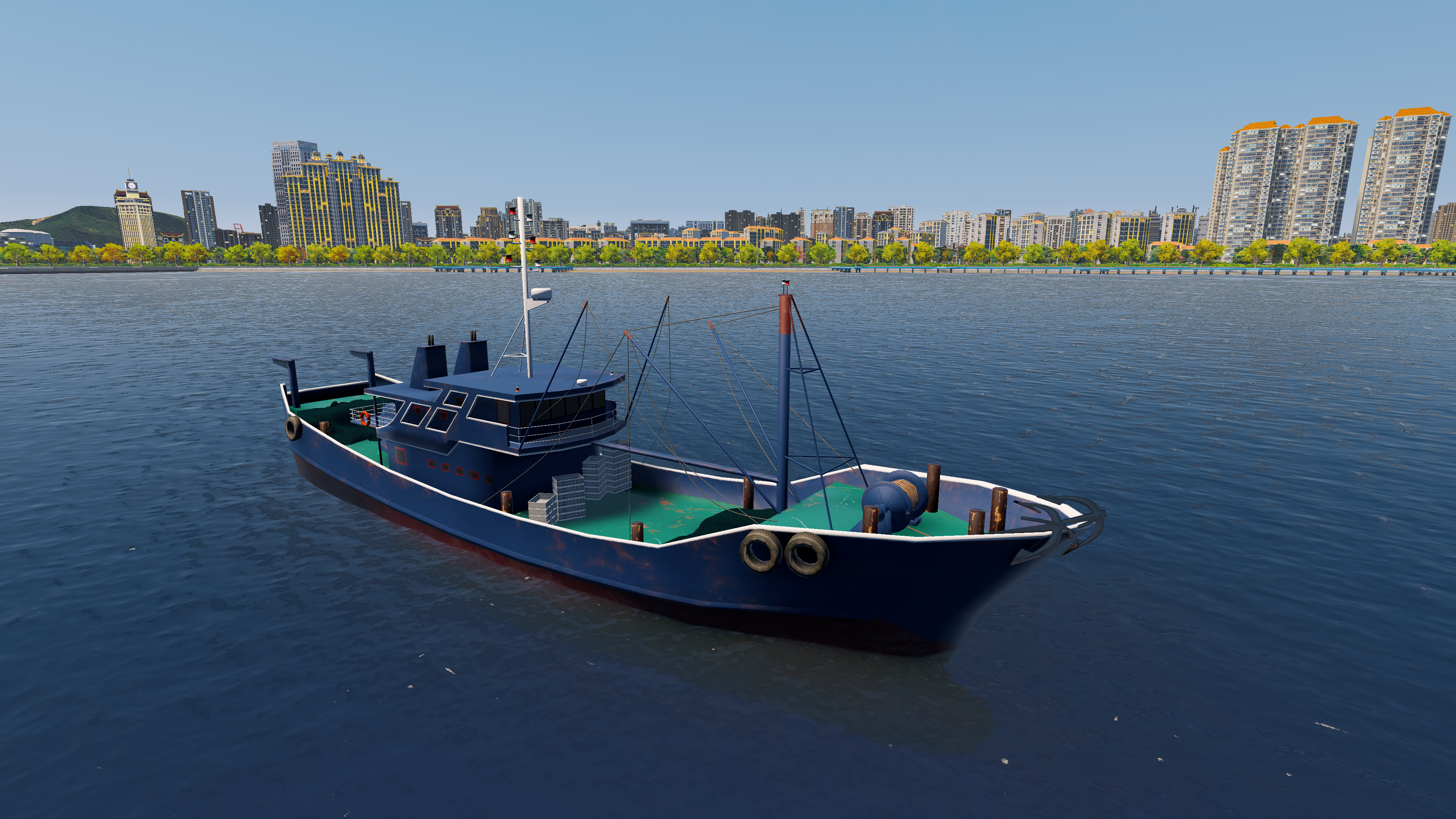 Fishing boat simulator Fishing boat simulator