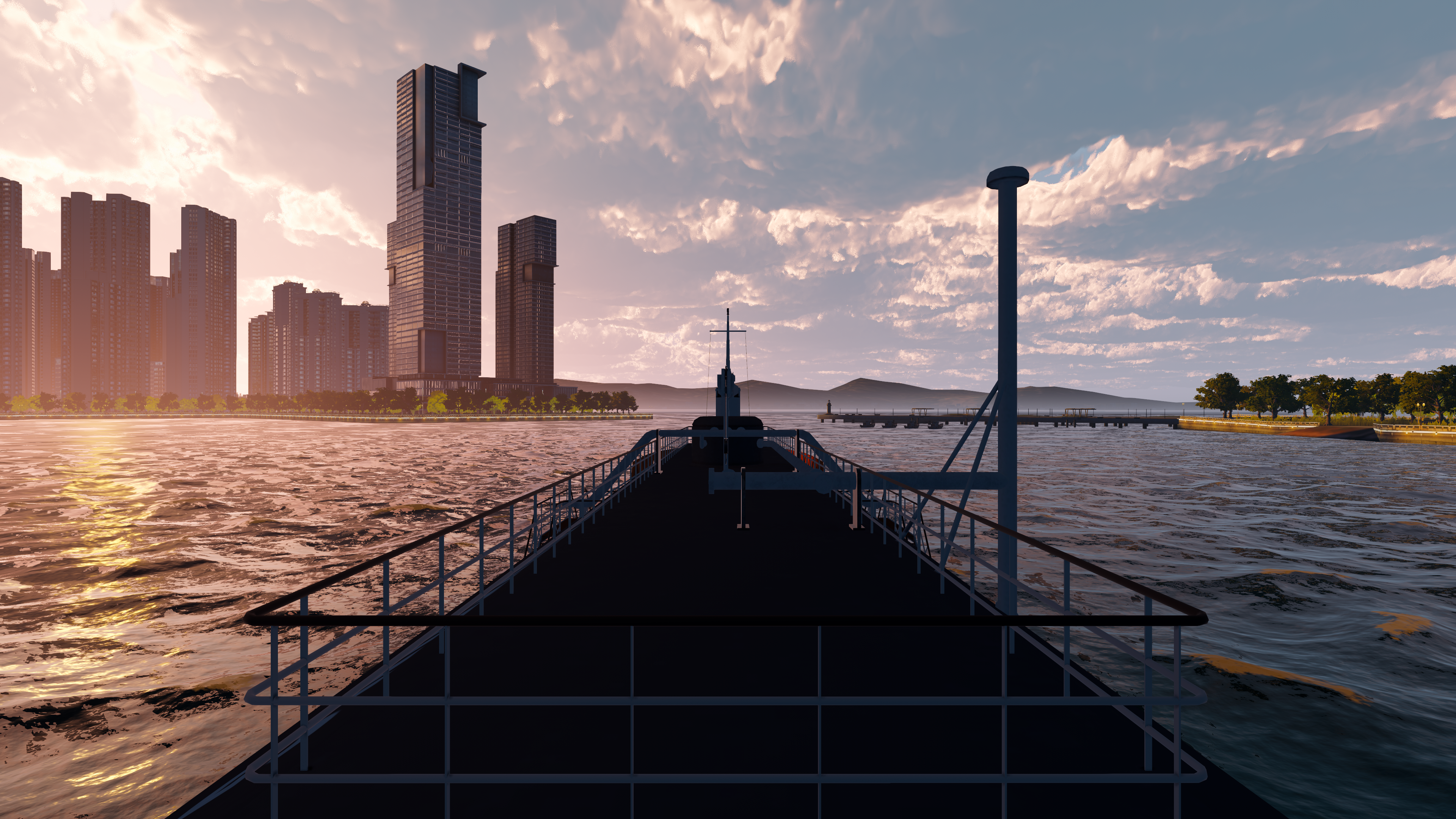 Virtual ship engine room Virtual ship engine room