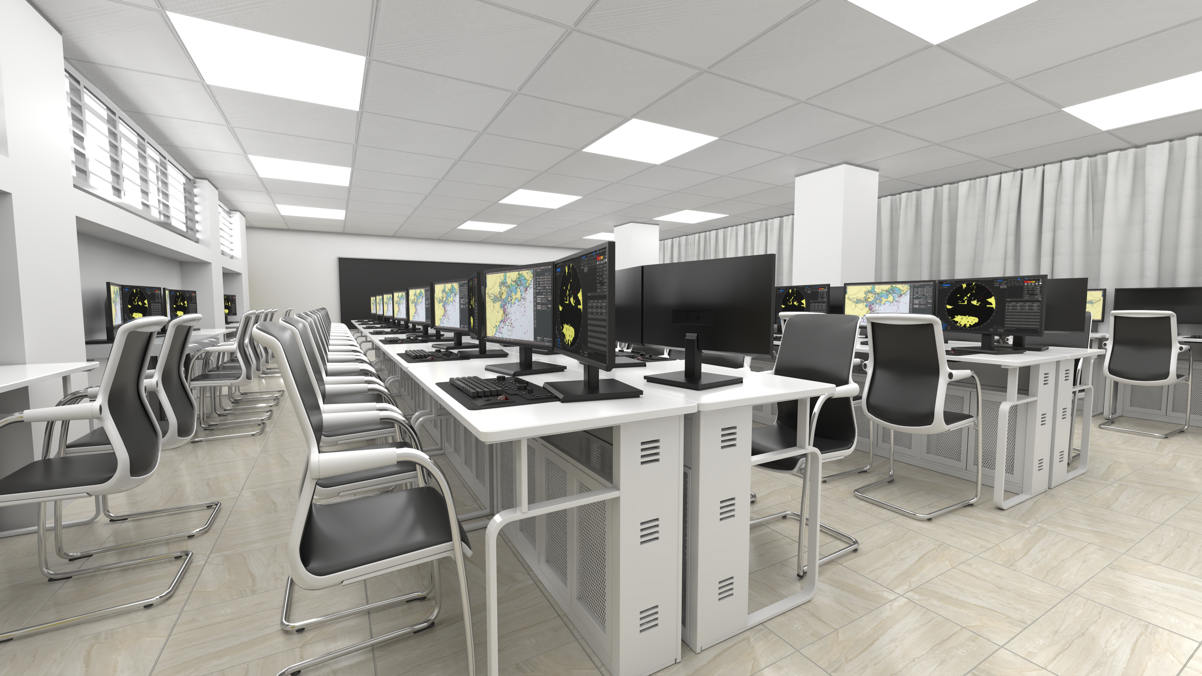 Unlimited Navigation Area Electronic Chart Simulator