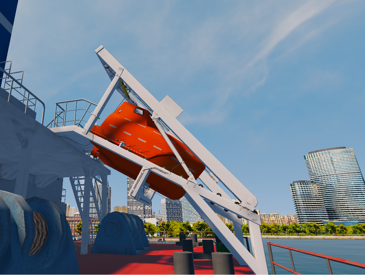 Marine Self Rescue Lifeboat Simulator