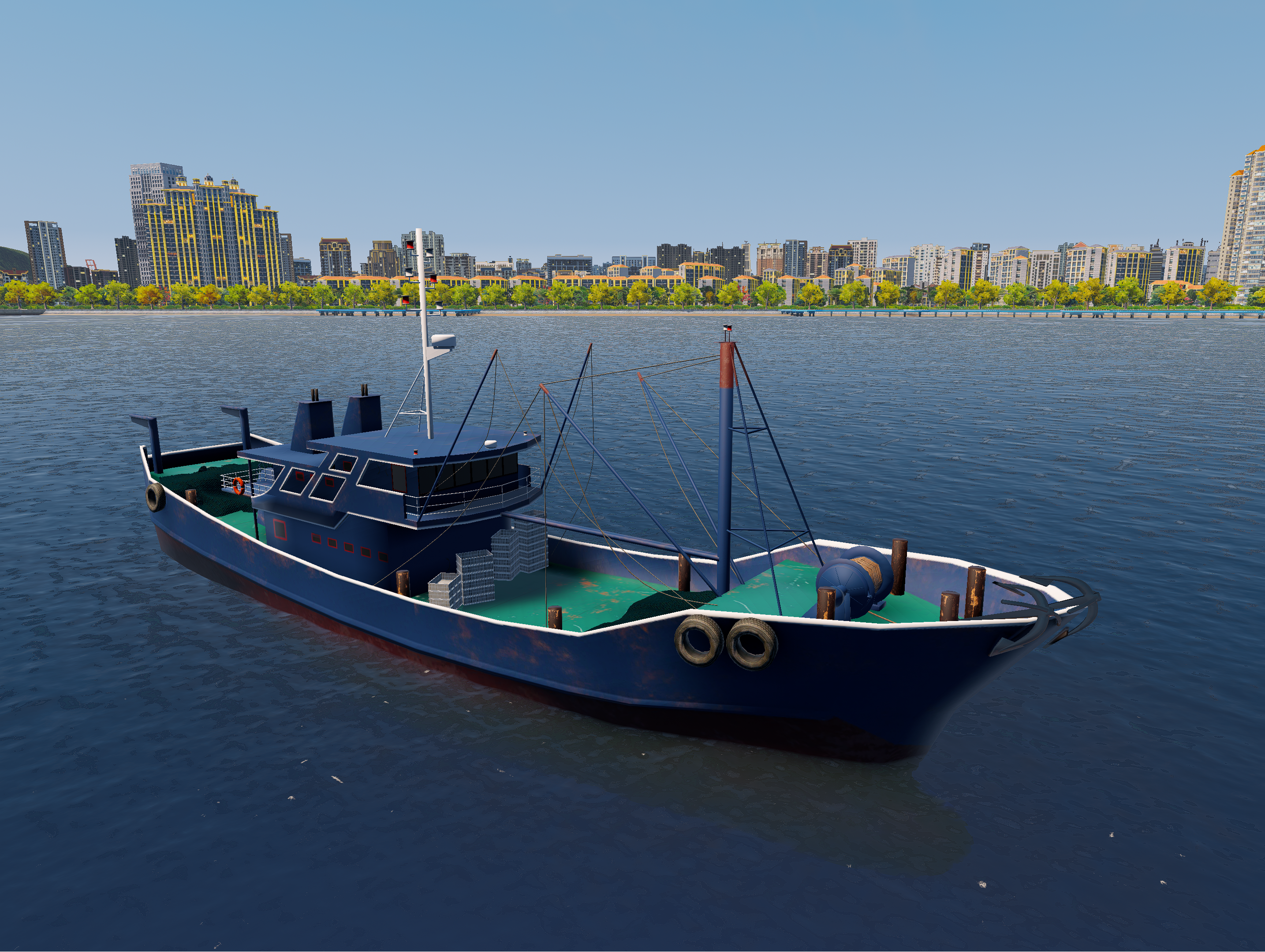 Fishing Boat Operation Simulator