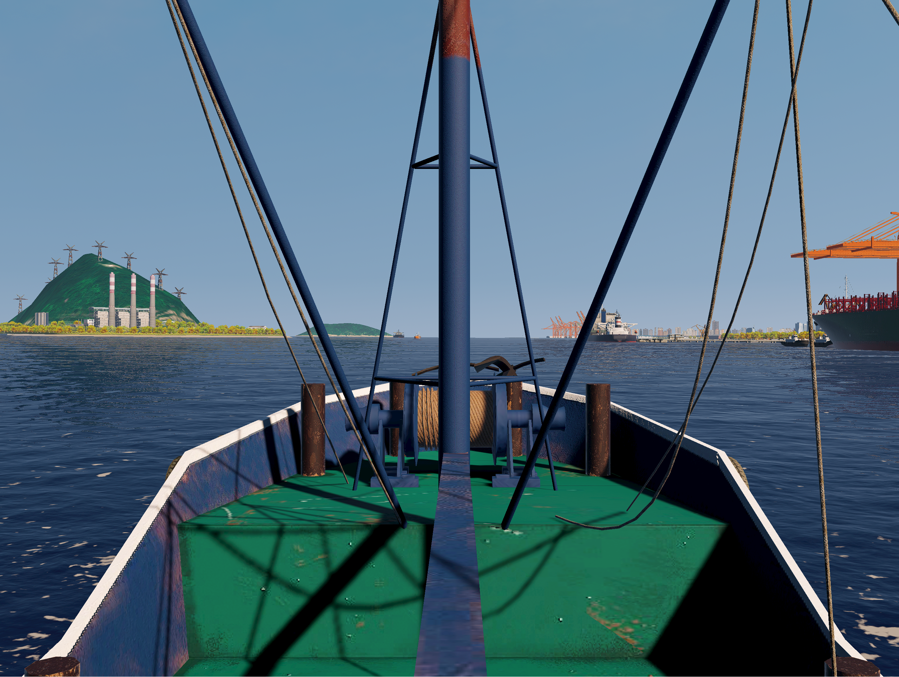 Fishing Boat Operation Simulator