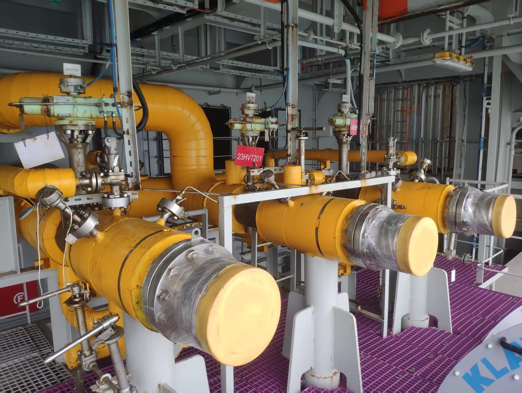 Dual Fuel Ship Engine Room And Liquid Bunkering Simulator