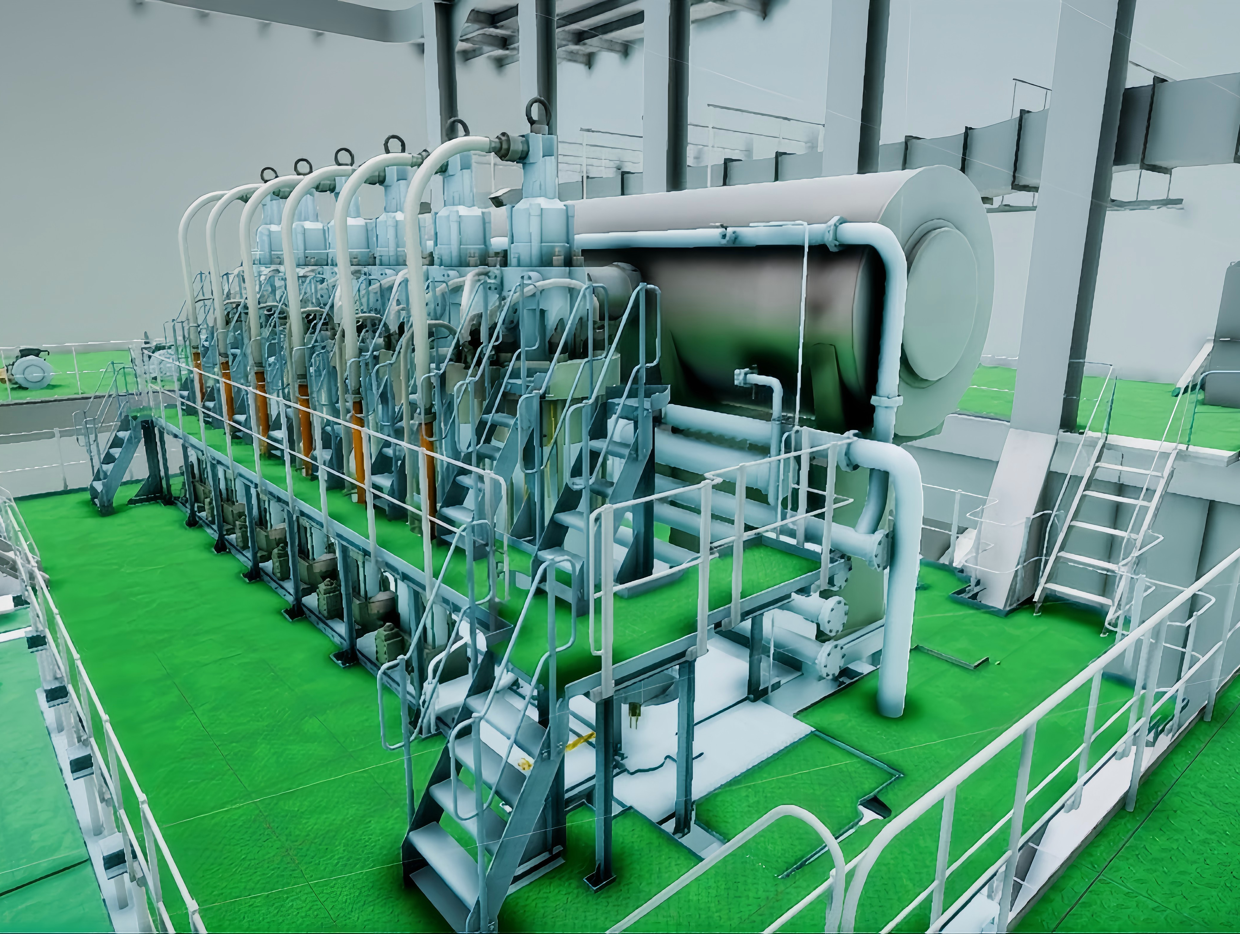 VR Ship Engine Room Disassembly And Assembly Simulator