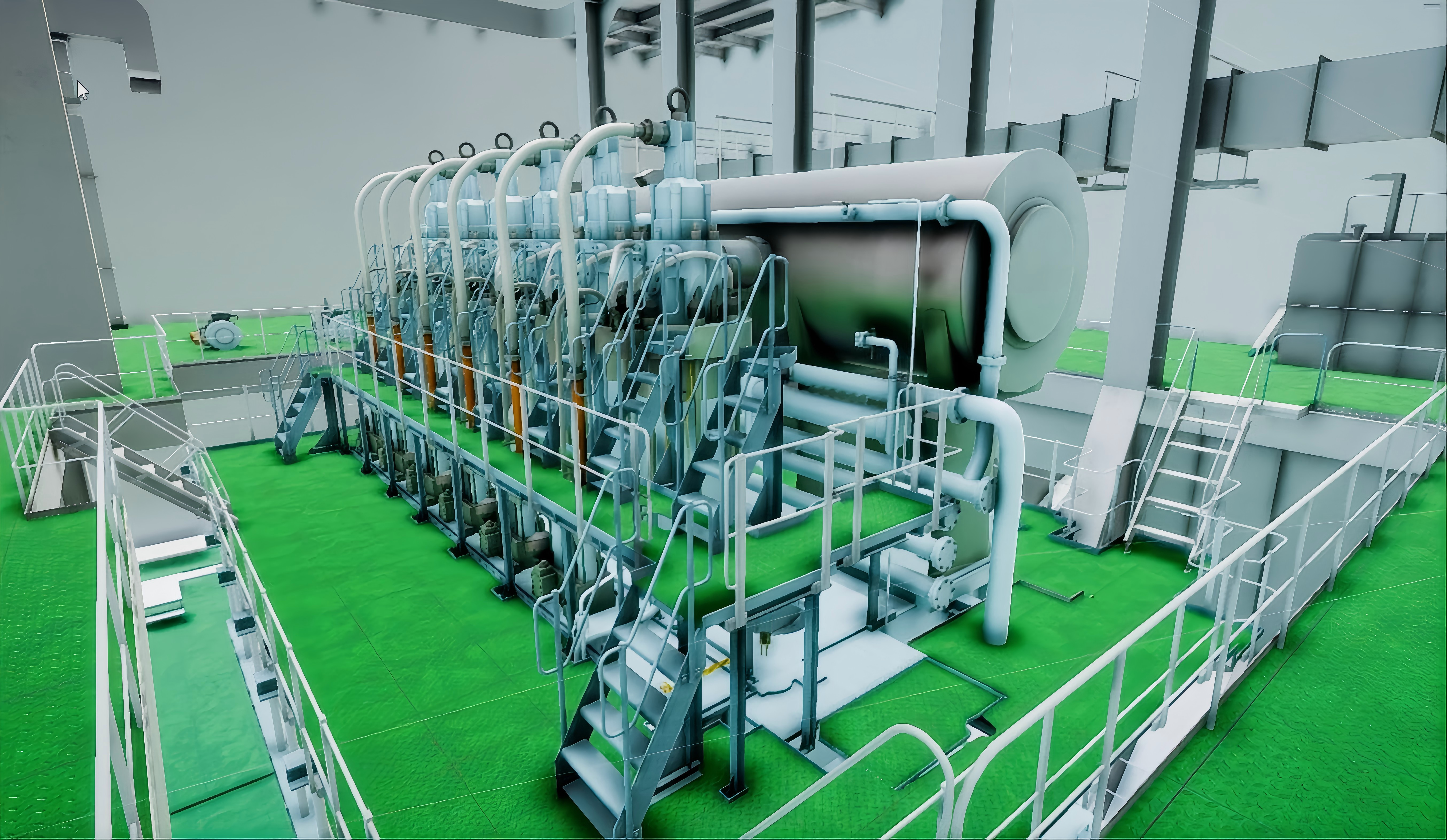 VR Ship Engine Room Simulator VR Ship Engine Room Simulator