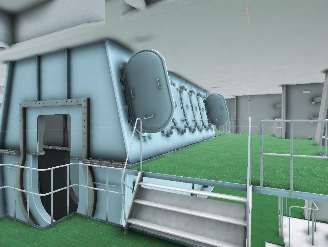 VR Ship Engine Room Cruiser Simulator