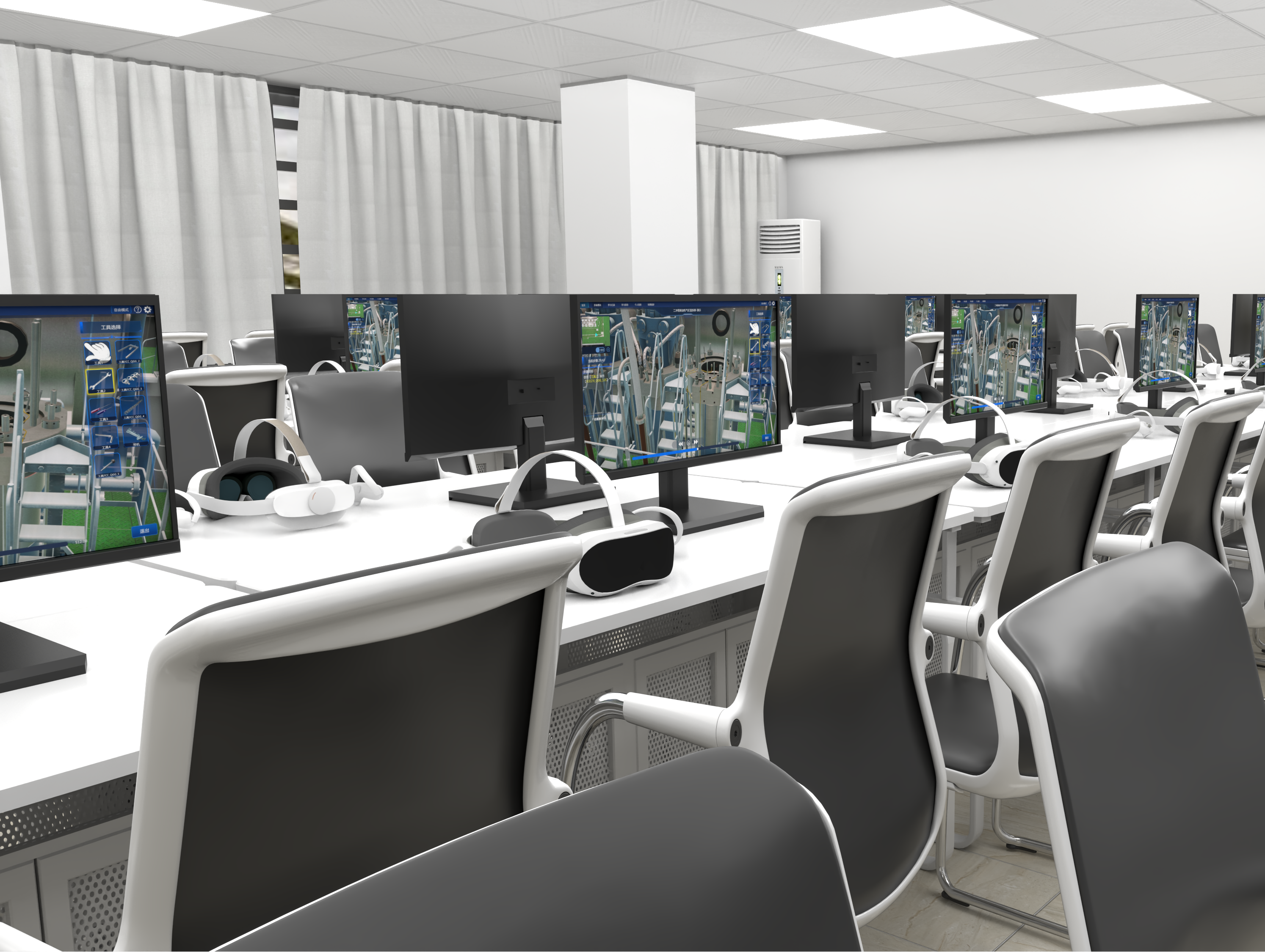 Virtual Reality Engine Room