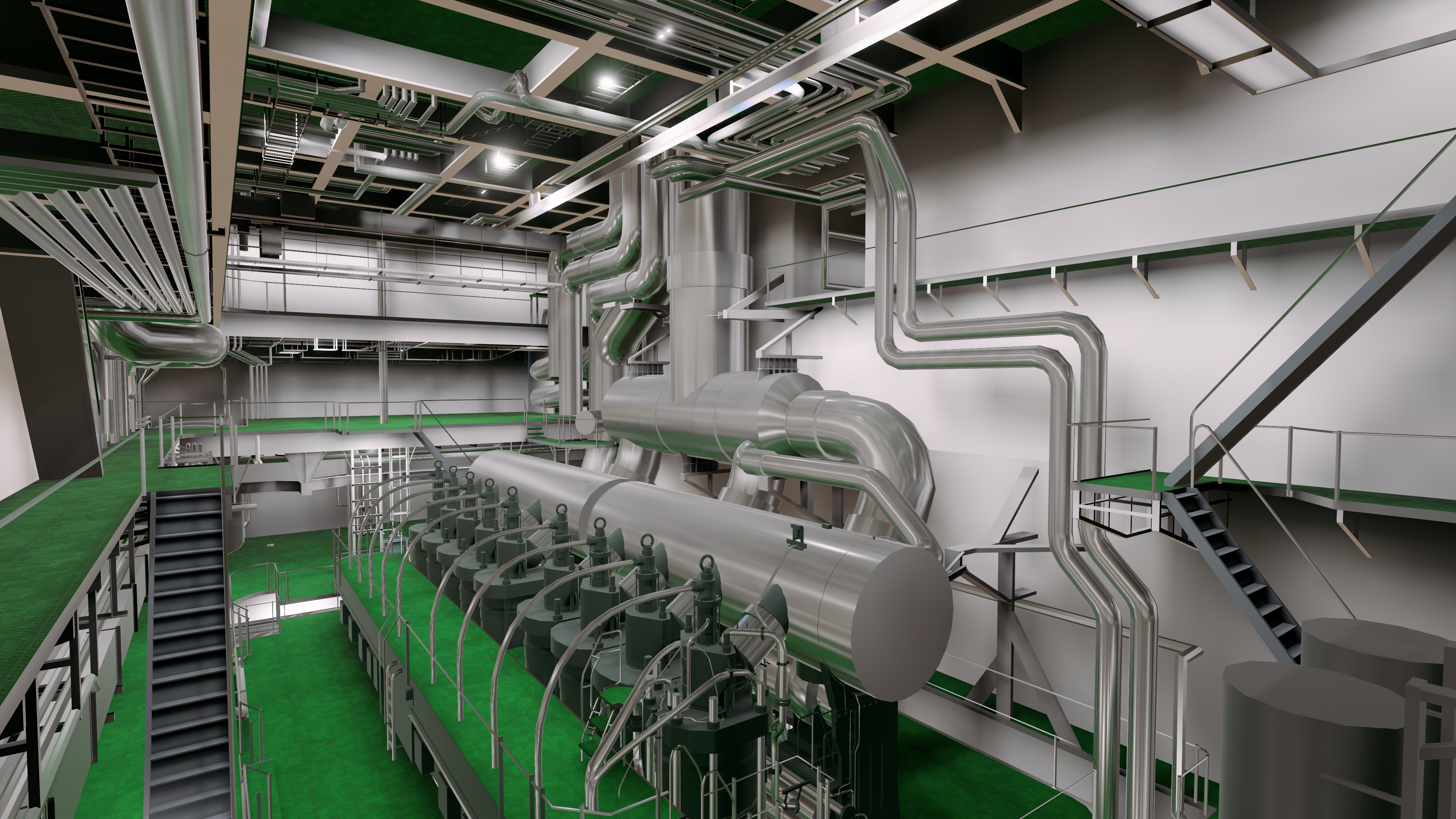 Dual fuel engine simulator Dual fuel engine simulator