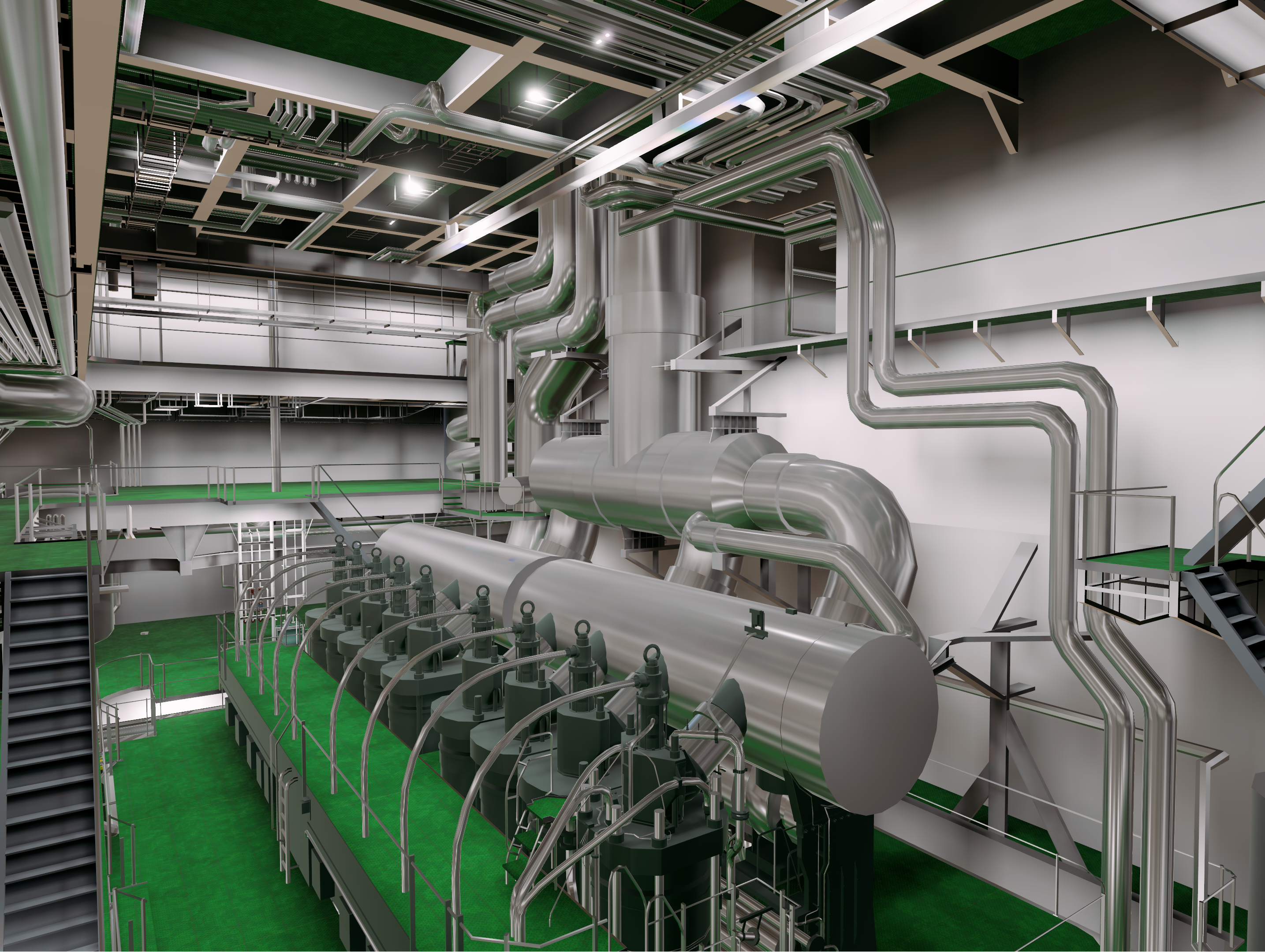 Dual Fuel Marine Engine Simulator