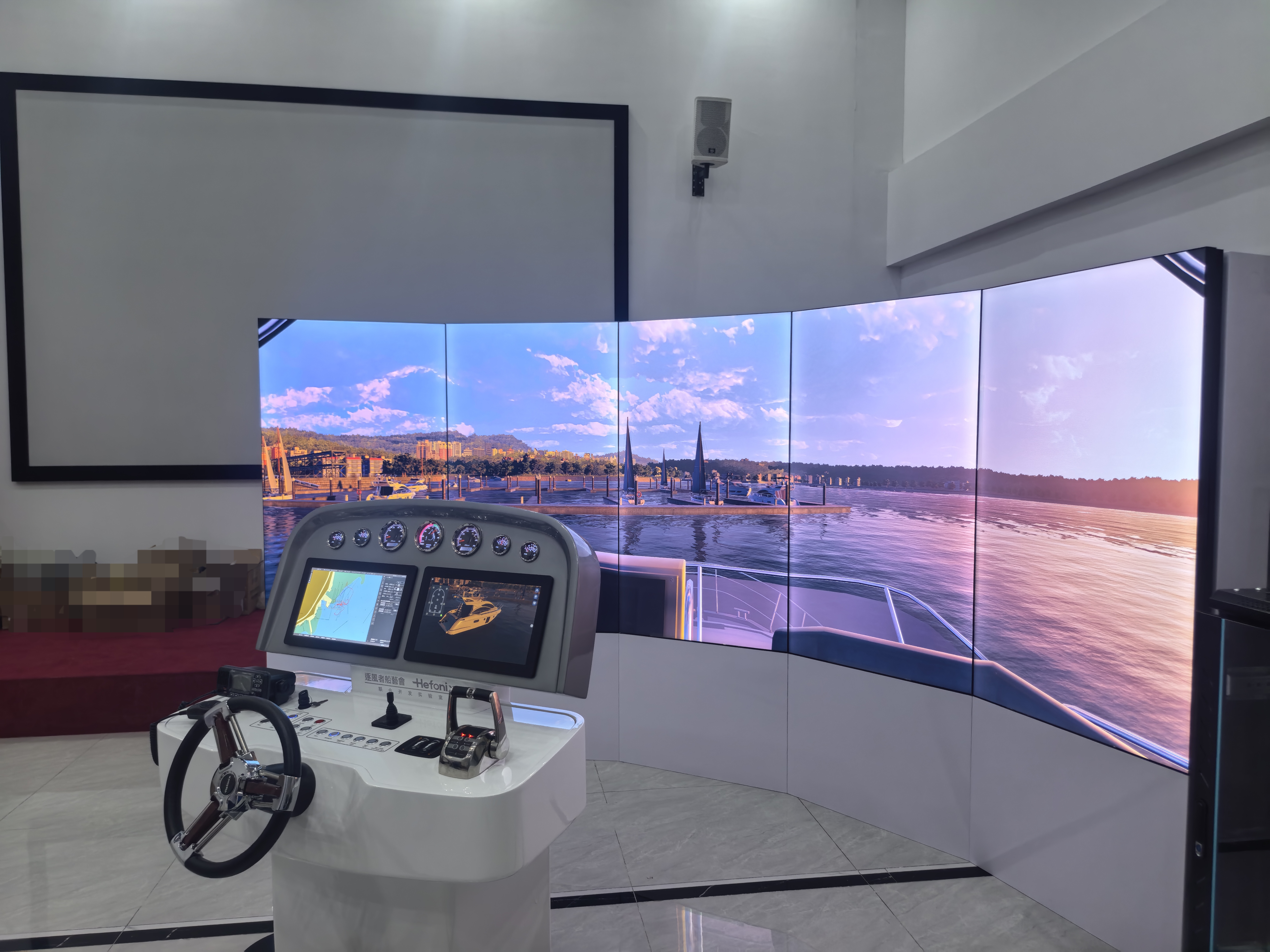 Speedboat Law Enforcement Simulator Speedboat Law Enforcement Simulator