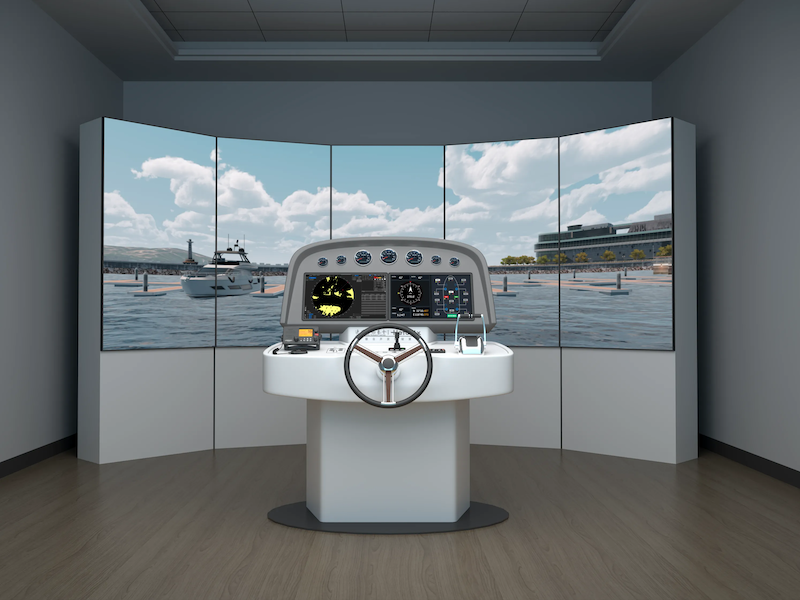 engine ship simulator