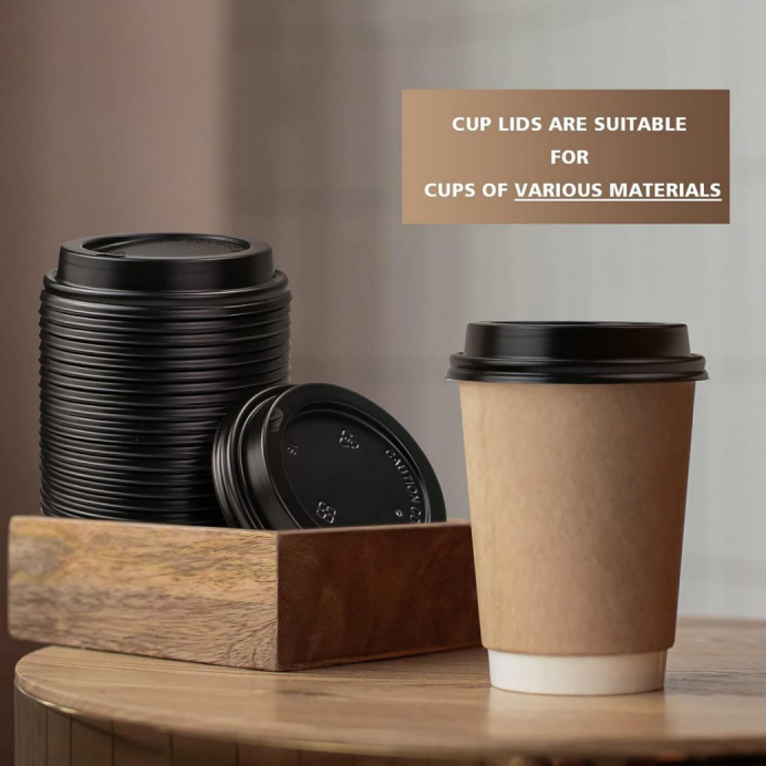 Supply Disposable 12 oz Hot Coffee Paper Cups With Lids Wholesale ...