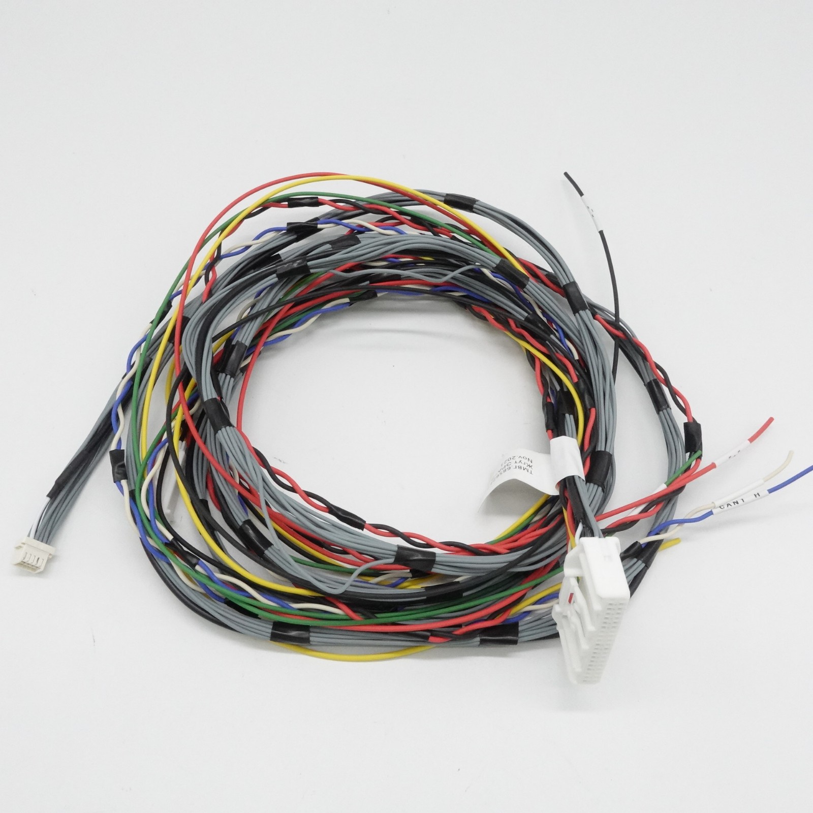 tucked wire harness