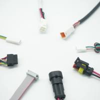 Kundenspezifischer JST 2-16-poliger Kabelstecker (2,0 mm Rastermaß) mit PTFE/PVC-Isolierung