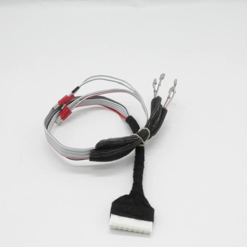 Kundenspezifischer JST 2-16-poliger Kabelstecker (2,0 mm Rastermaß) mit PTFE/PVC-Isolierung