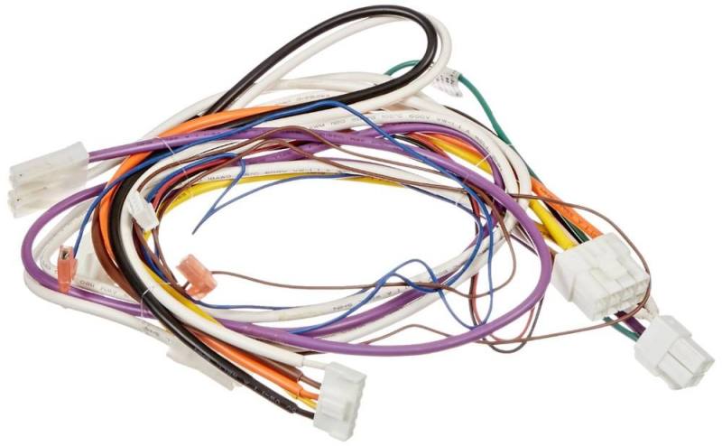 Chicote de fiação eletrônico personalizável com isolamento em PVC para quiosques de pagamento e emissão de bilhetes.