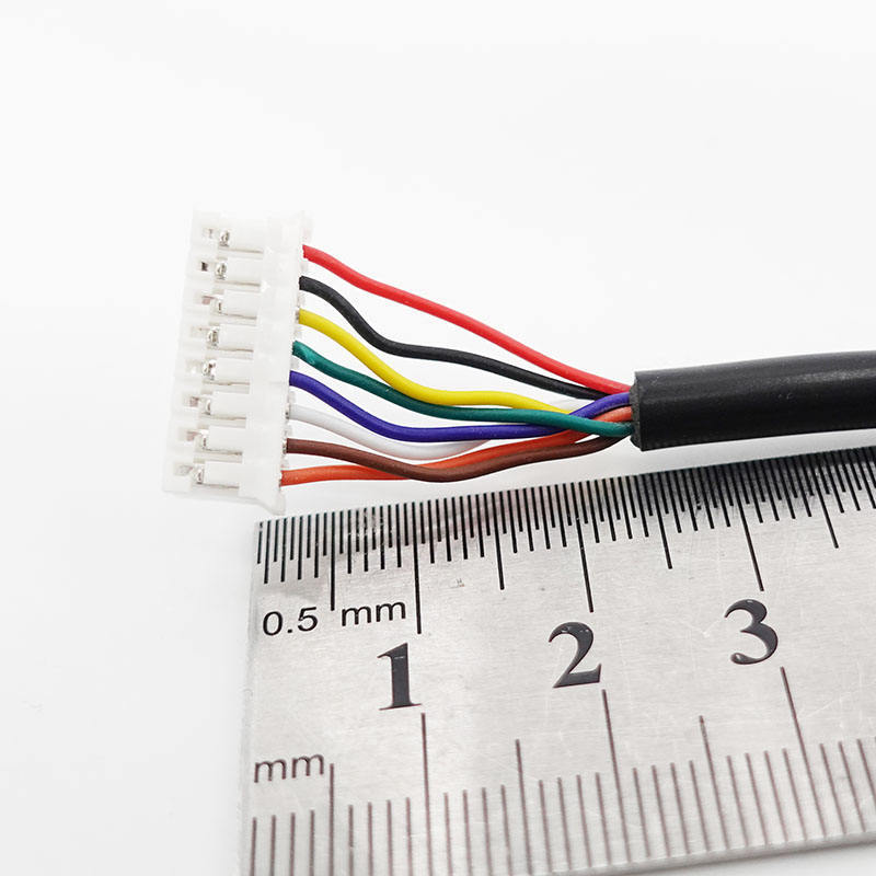 Chicote de fiação eletrônico personalizável com isolamento em PVC para quiosques de pagamento e emissão de bilhetes.