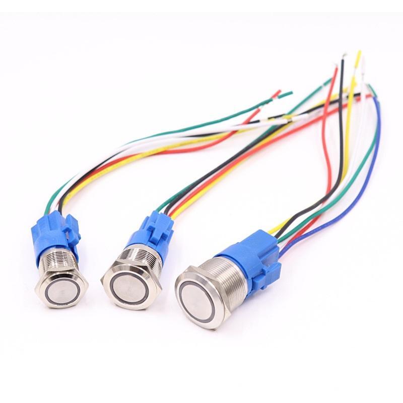 Customized Switch Button Cable Wiring Harness Plastic PVC/PTFE for Electronics Computers Wire Injection