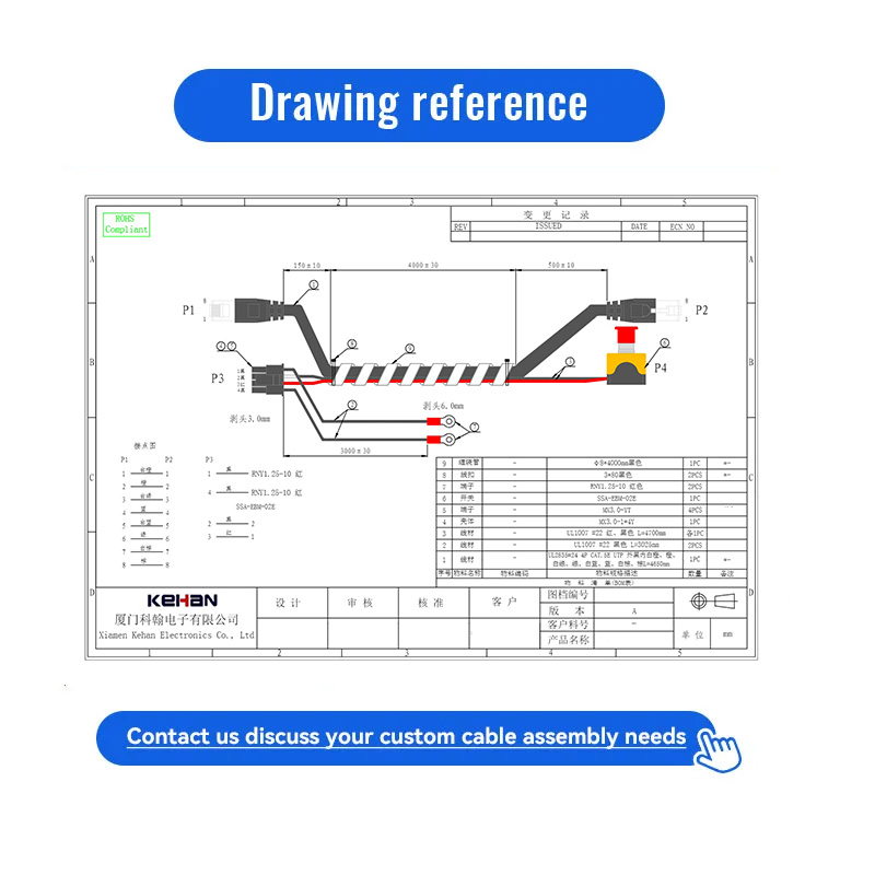 Customization Fog Light Wiring Harness