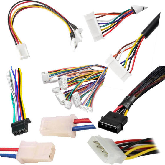 Arnés de cableado electrónico JST/MOLEX alternativo MX1.5/SZN1.5, cable terminal rojo y negro, cobre estañado, voltaje personalizable.