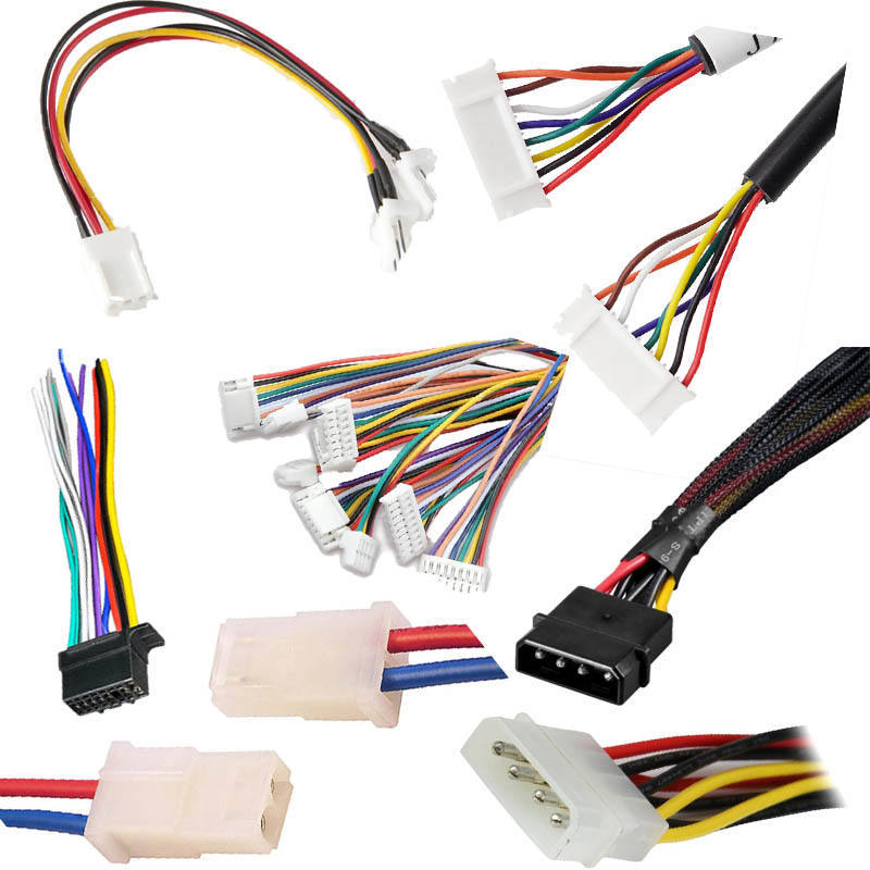 Arnés de cableado electrónico JST/MOLEX alternativo MX1.5/SZN1.5, cable terminal rojo y negro, cobre estañado, voltaje personalizable.