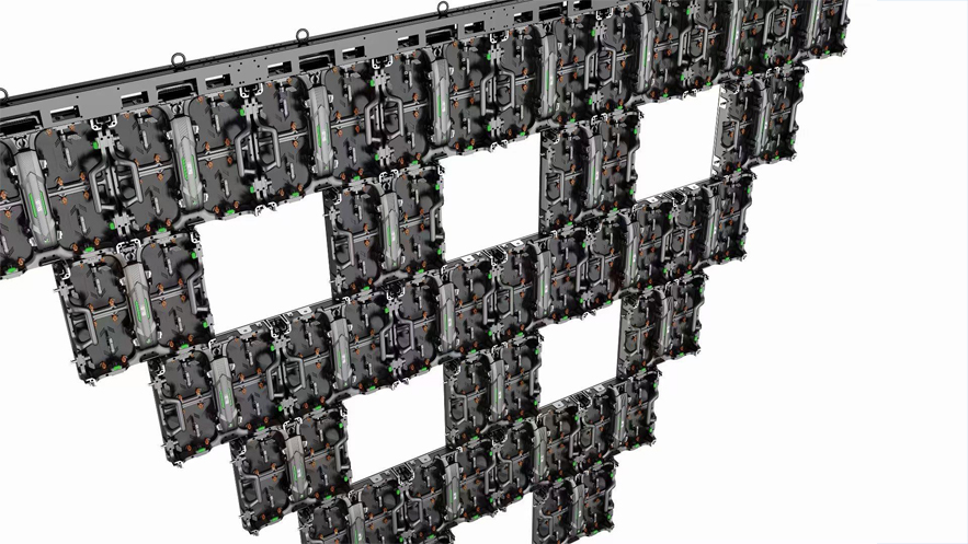 Location d'écrans LED à haute luminosité pour la publicité numérique