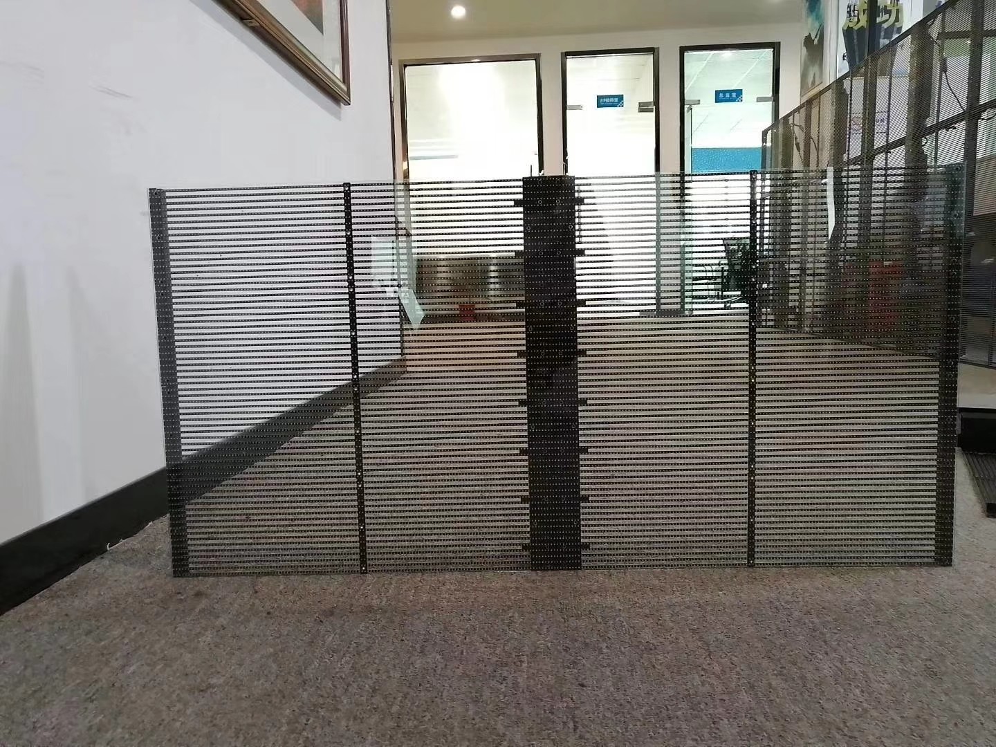 Show Window Led Transprent Display Screen