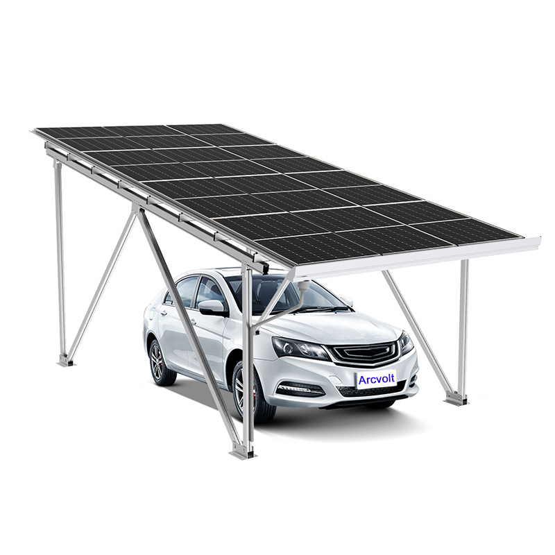W-Type Solar Carport System