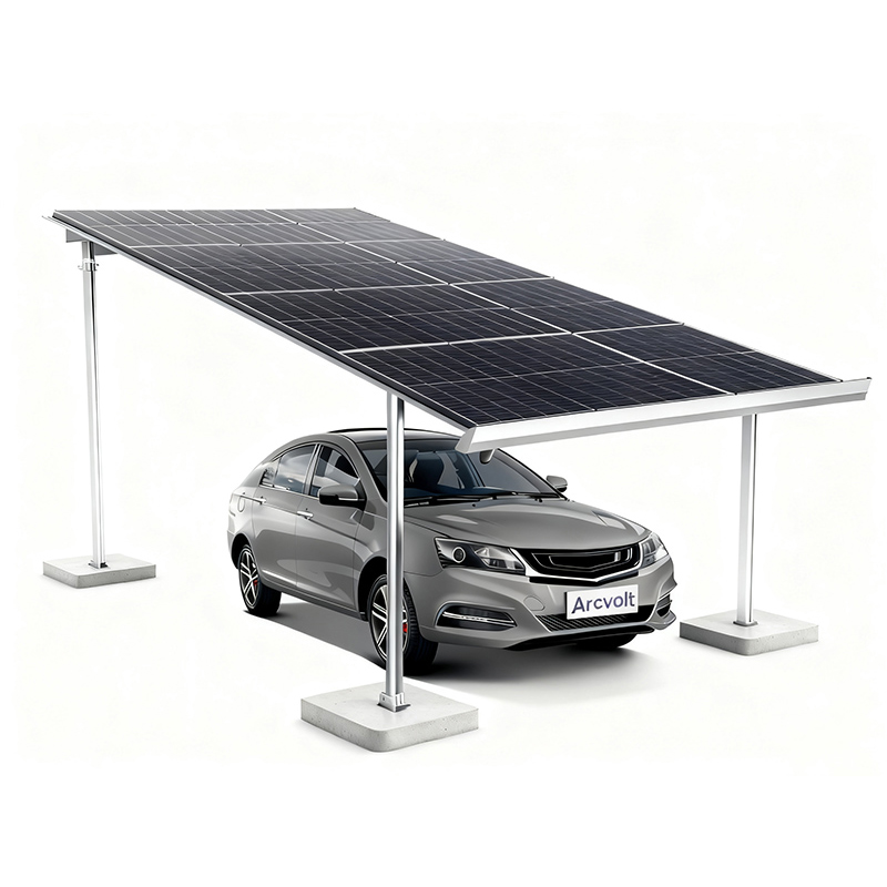 Π-Type Solar Carport System