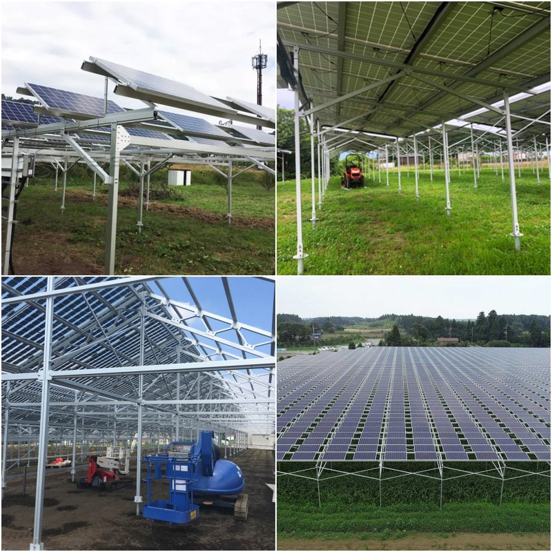 Photovoltaic Support Agriculture Solar Mounting System