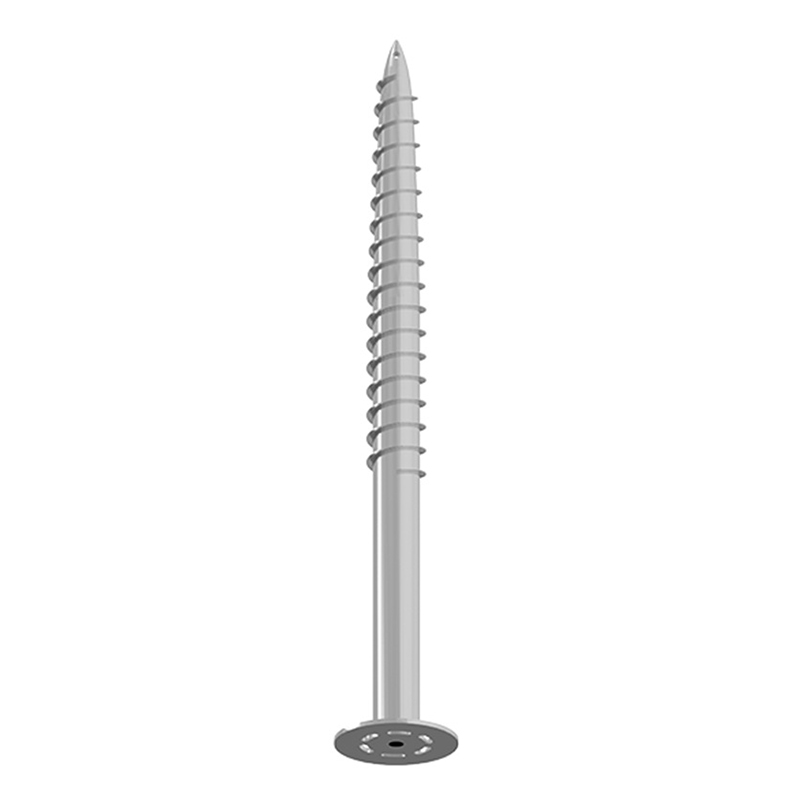 Solar Ground Mounts Q235 Steel Hot-dip Galvanized Ground Screw
