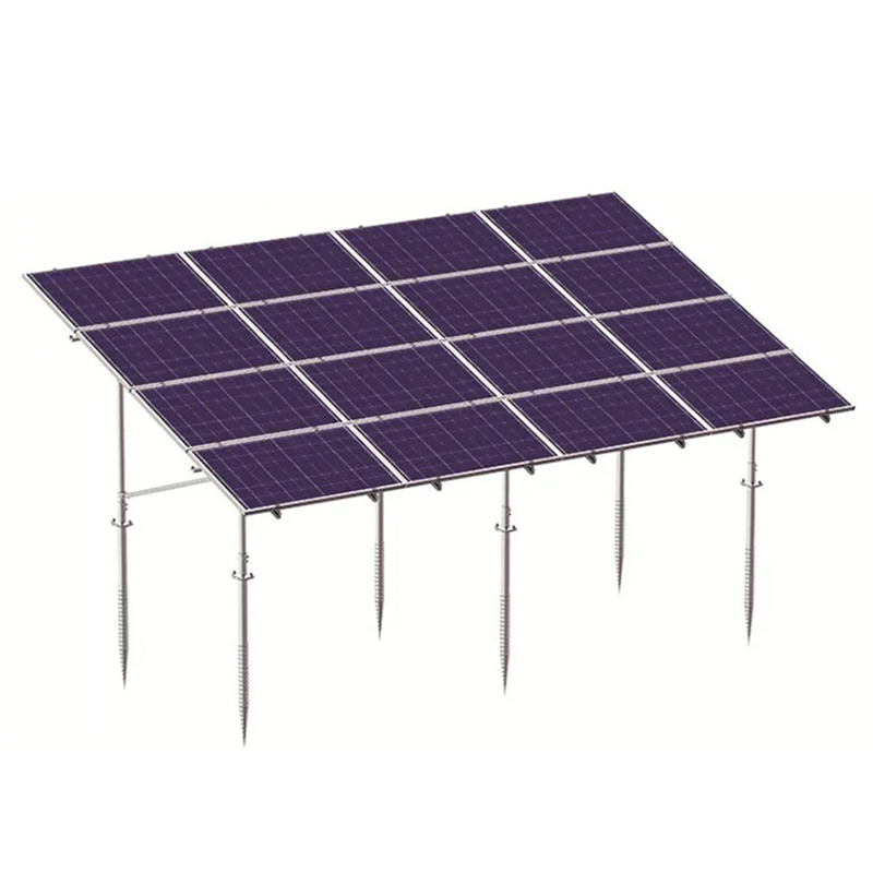 Fixed Tilt Ground Mount Solar System Solar Racking