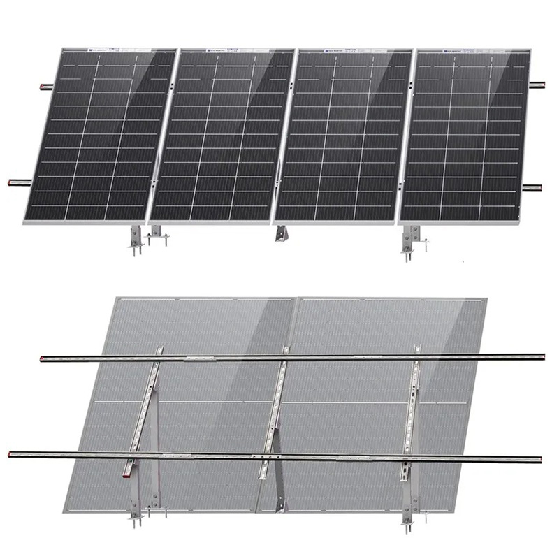 Solar Ground Mount Adjustable Solar Panel Mounting Brackets