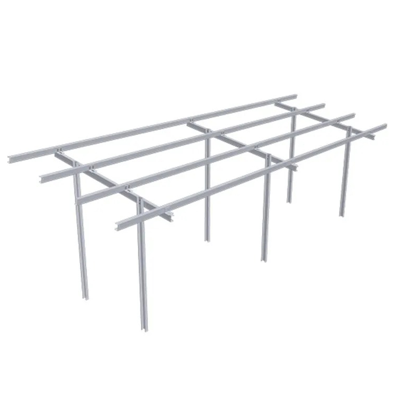 Ground Solar Mounting System Unique Pile Design