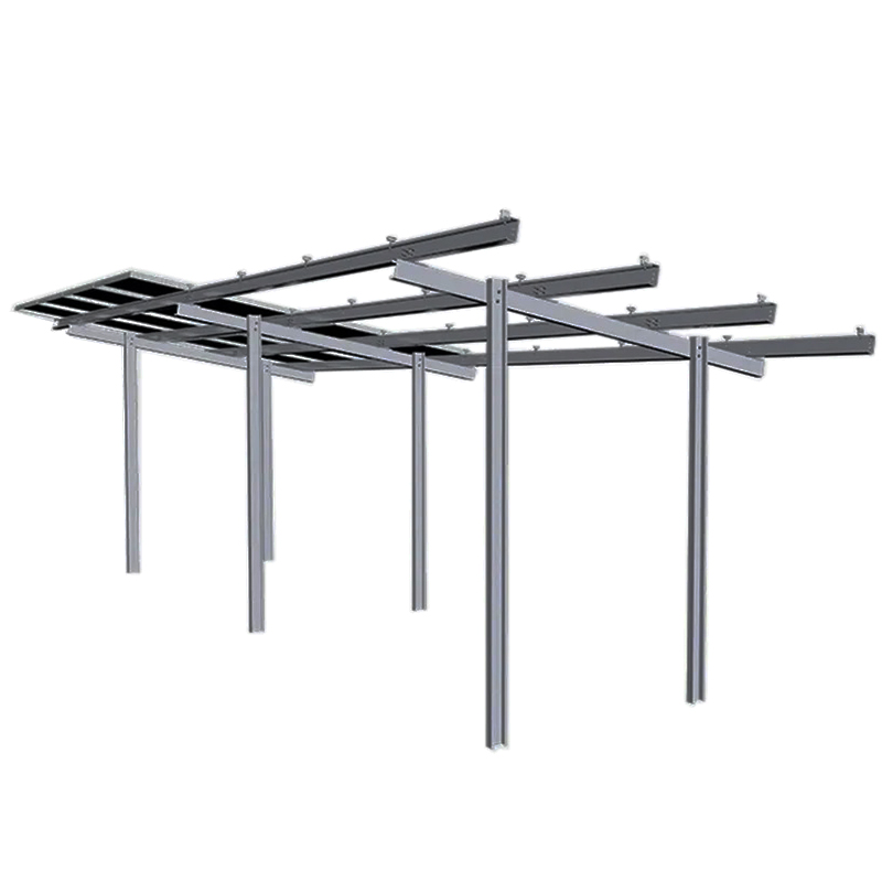 Ground Solar Mounting System Unique Pile Design