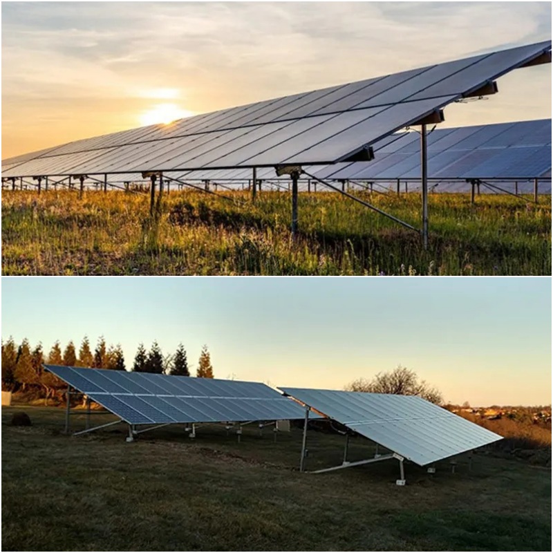 Ground Mounting System Aluminum Ground Mounted Solar system