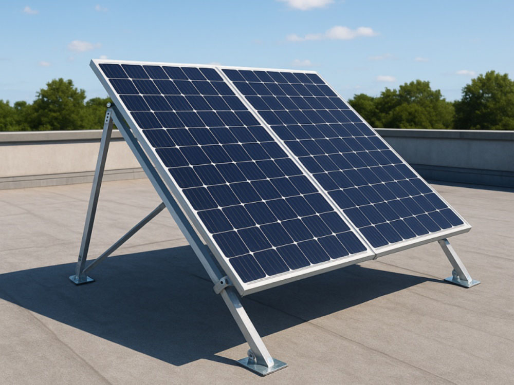 rooftop solar installation